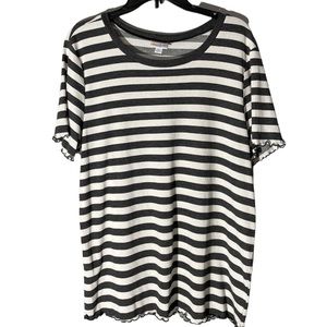 LulaRoe stipe top size 2XL